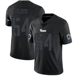 Elite Men's Leonard Floyd Navy/Orange Jersey - #94 Football Chicago Bears  Fadeaway