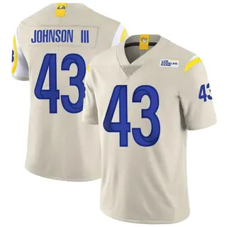 Jake Hummel Women's Nike Los Angeles Rams Bone Custom Game Jersey