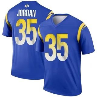 Men's Nike Jared Goff Gray Los Angeles Rams Inverted Legend Jersey