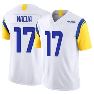 Men's Nike Puka Nacua Royal Los Angeles Rams Home Game Jersey