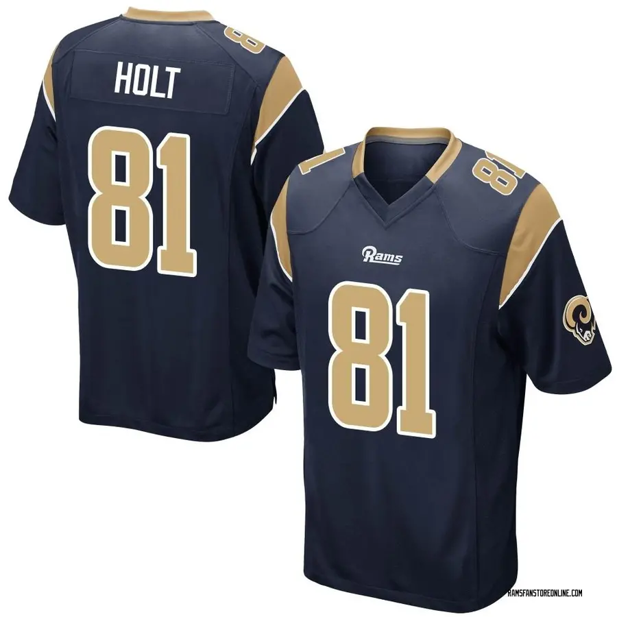 Torry Holt St. Louis Rams Youth Nike Retired Game Jersey - Navy Blue