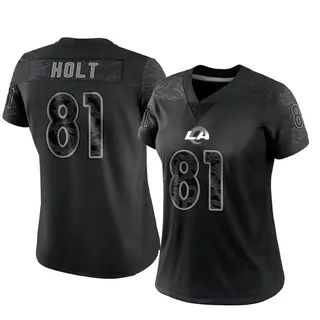 Upcycle Crop Top Reebok Torry Holt Los Angeles Rams Jersey 