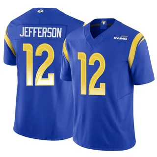 2020 Playoff Rookie Stallions #26 Van Jefferson JERSEY Rams ROOKIE RC  JERSEY rp