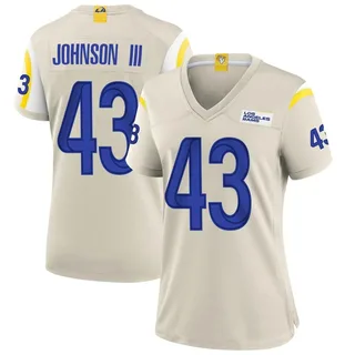 Women's John Johnson III Los Angeles Rams Women's Game Bone Nike Jersey