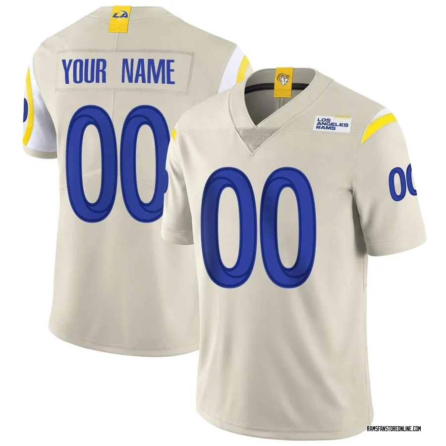 Los Angeles Rams Nike Youth Custom Game Jersey - Bone